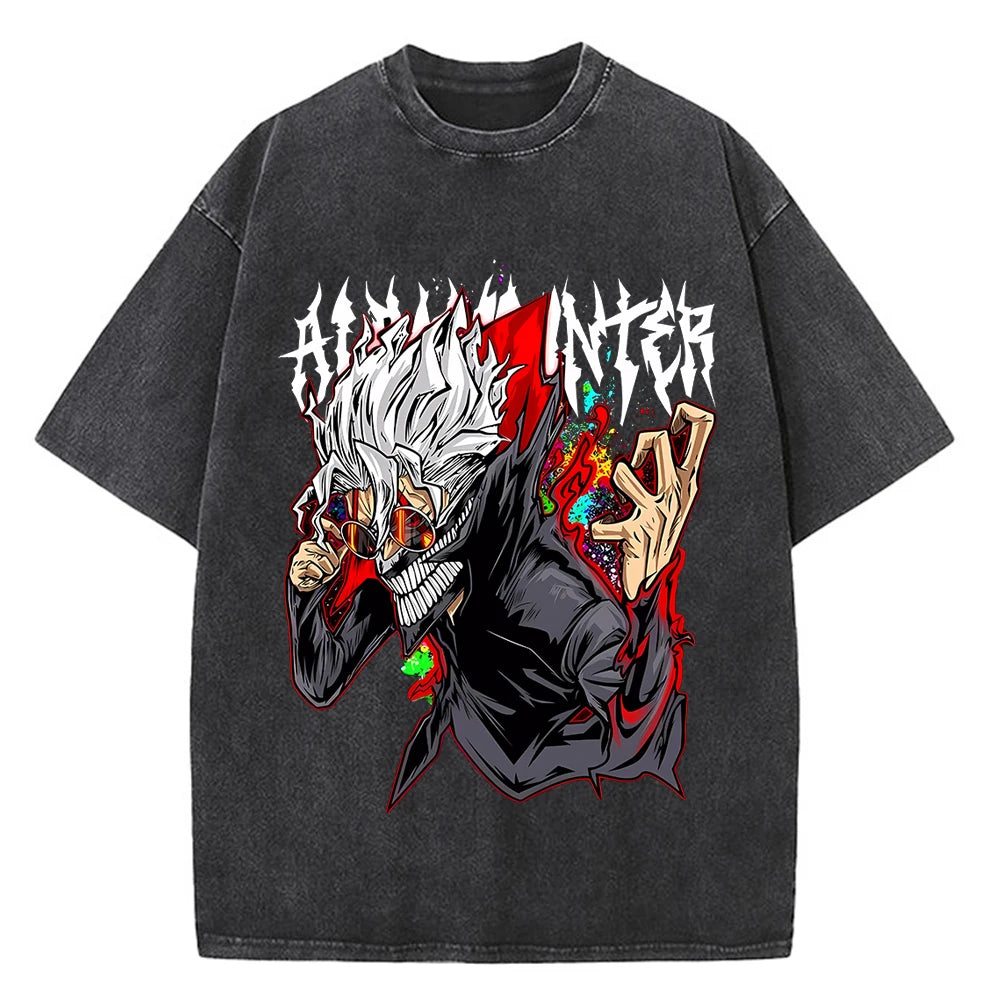 Dandadan Okarun Anime T-Shirt – Aesthetic Fashion Cotton Tee for Men