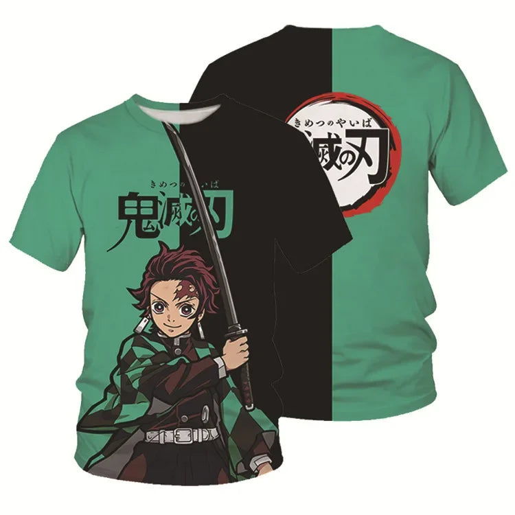 Anime Demon Slayer Hoodies Kamado Nezuko Print Unisex Plus Size Round Neck Streetwear Pullover Top for Men and Women