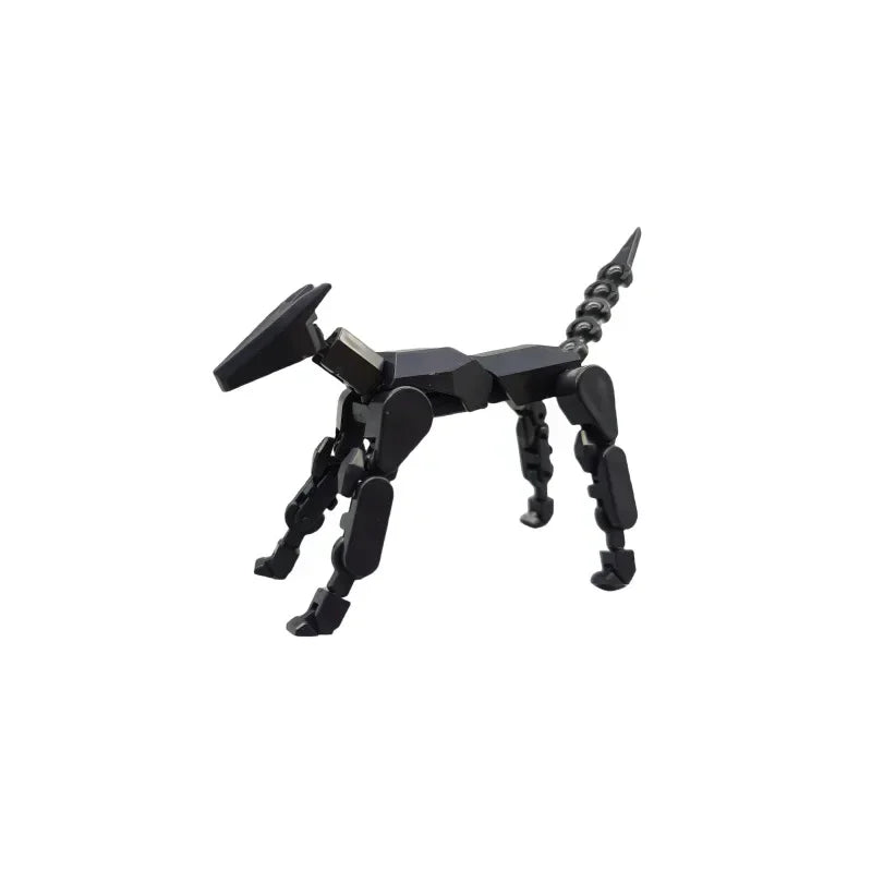 DIY leuchtender T13 Shapeshift-Roboter und Hund – 3D-gedruckte bewegliche Actionfiguren