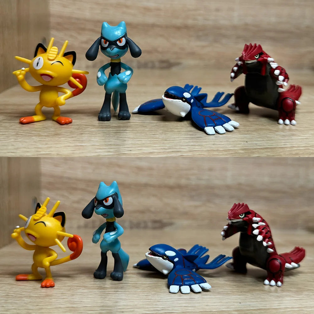 Figurine d'action Pokémon Pikachu Jouets Charmander Squirtle Bulbasaur Petite figurine pour enfants