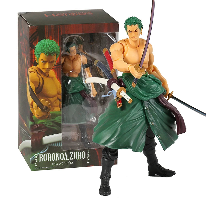 Lot de 8 figurines Shichibukai One Piece – Donquixote Doflamingo, Marshall D. Teach, Dracule Mihawk et Bartholomew - Modèle de jouet à offrir