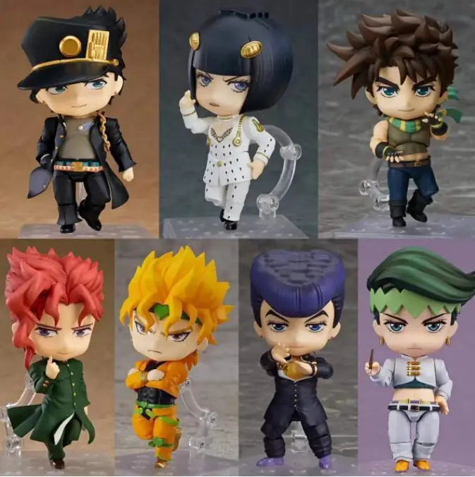 JOJO's Bizarre Adventure Kujo Jotaro Dio Brando Kakyoin Kars Prosciutt Actionfigur Spielzeug Anime Cartoon