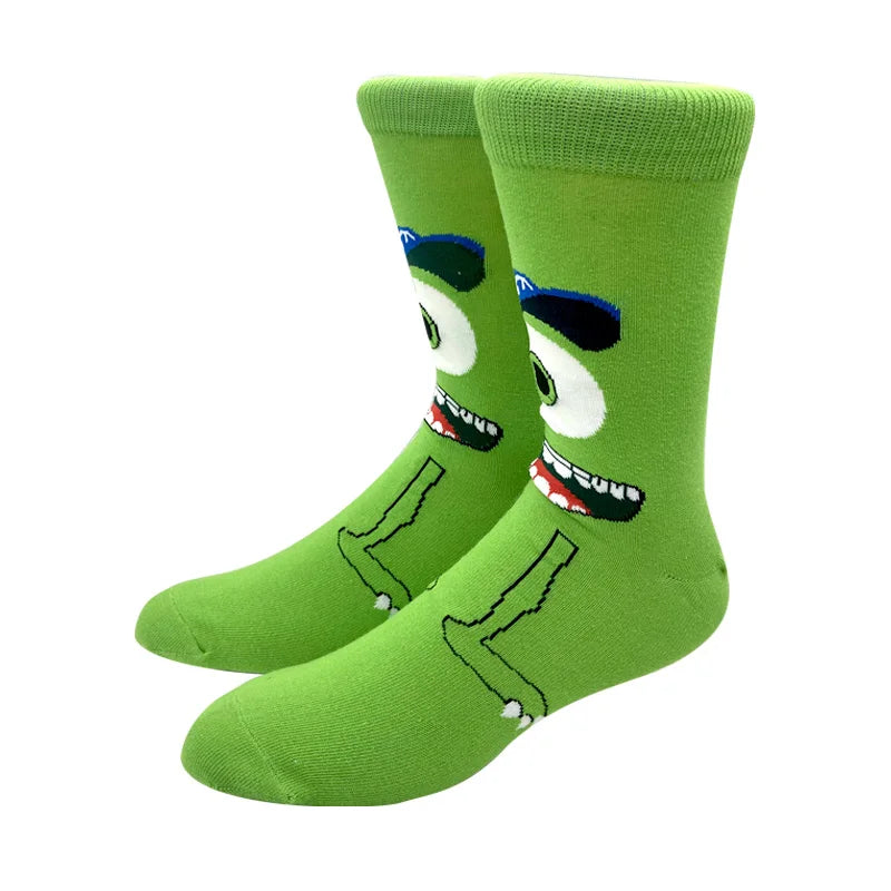 Neue Marvel Anime-Filmsocken – Lange Cosplay-Wadensocken aus Baumwolle für Männer und Frauen, Hip-Hop-Stil