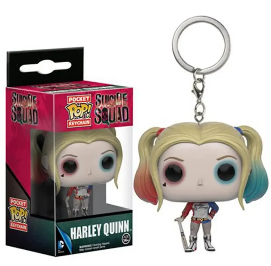 Funko POP Schlüsselanhänger Endgame Captain Venom Deadpool Iron Man Schlüsselanhänger Actionfiguren Spielzeug