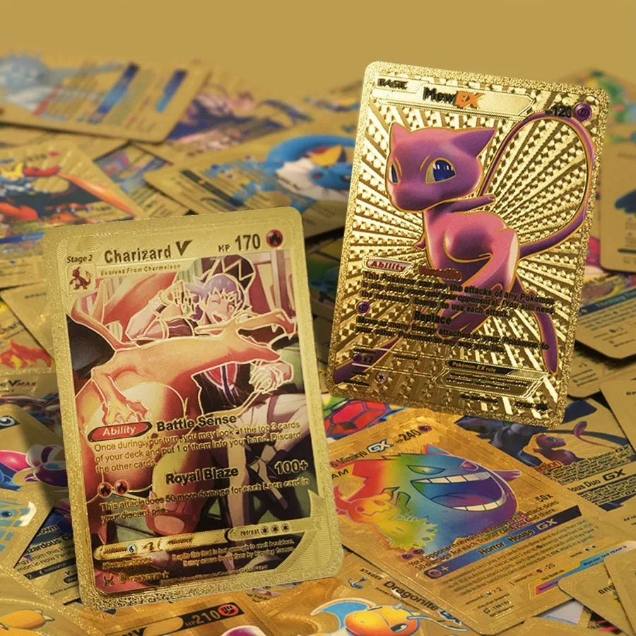 27–110 Stück Pokemon-Karten, Sammelkartenspielzeug