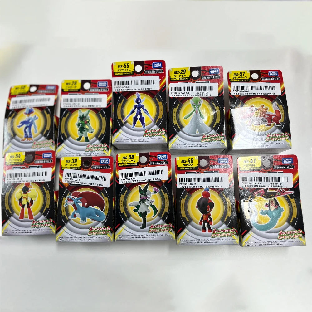 Ceruledge Charcadet Salamence Original Pokemon Figuren Modell Spielzeug Meowscarada Dragapult Anime Sammeln