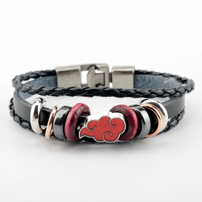 Attack on Titan Lederarmband – Wings of Liberty Armband mit Gürtelschnalle, Anime Schmuck