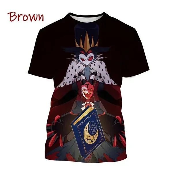 T-shirt Helluva Boss imprimé en 3D