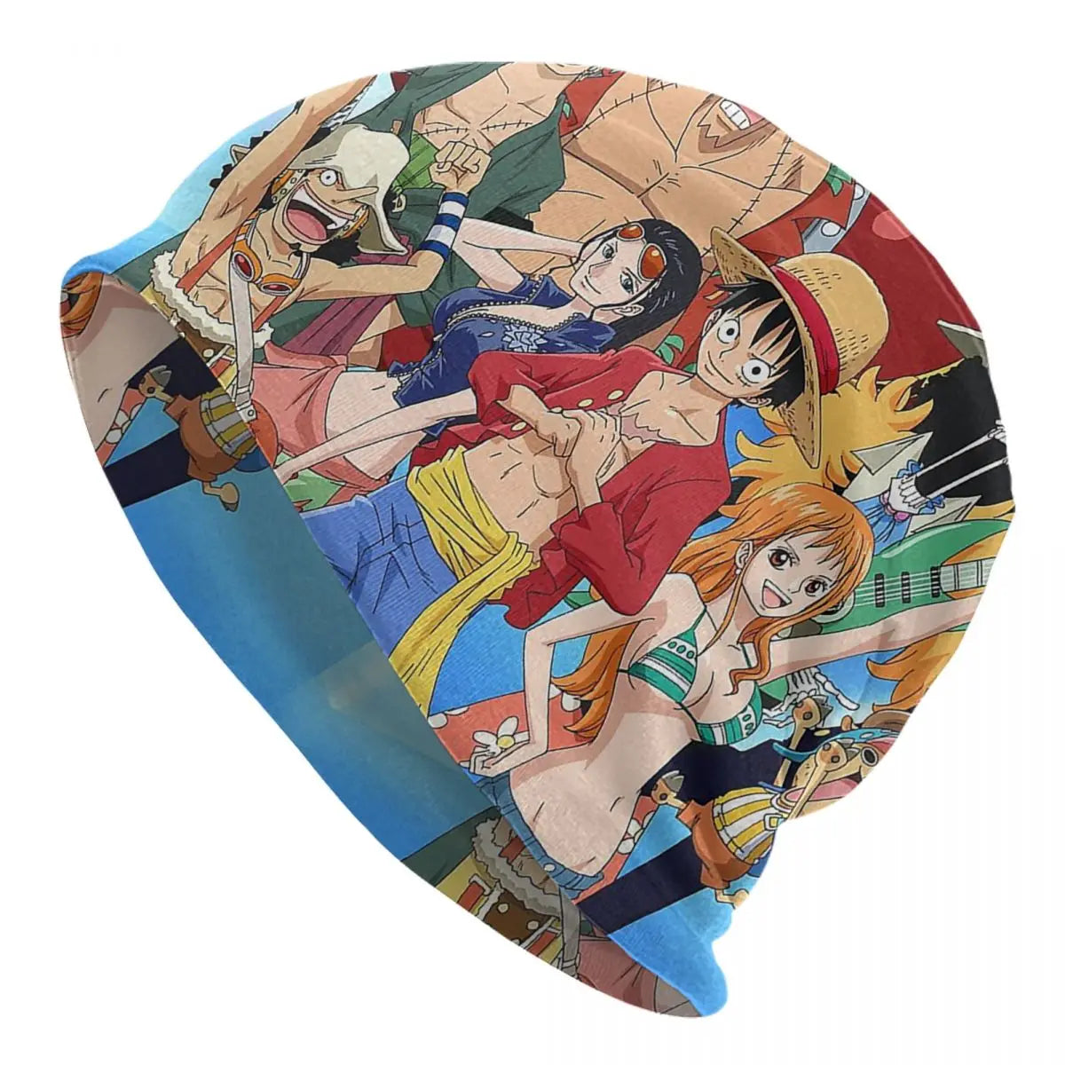 Trafalgar Law One Piece Cap – Anime Fashion Unisex Ski Skullies Beanie | Warme elastische Thermomütze für den Frühling