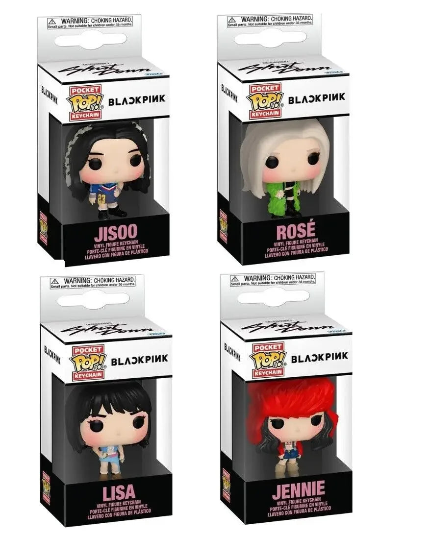 Funko Pop BLACKPINK Keychains – Lisa, Jisoo, Rosé & Jennie Collectibles