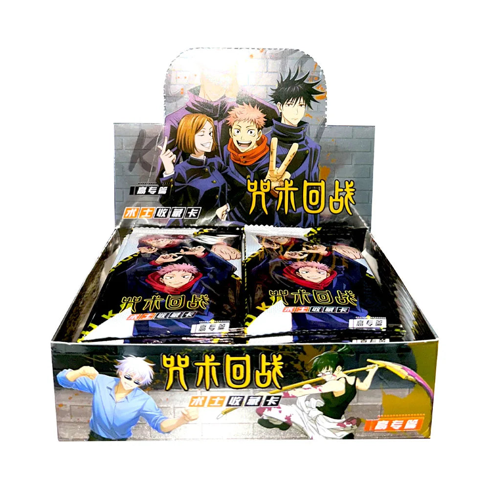 New Jujutsu Kaisen Collection Cards Japanese Anime Booster Box