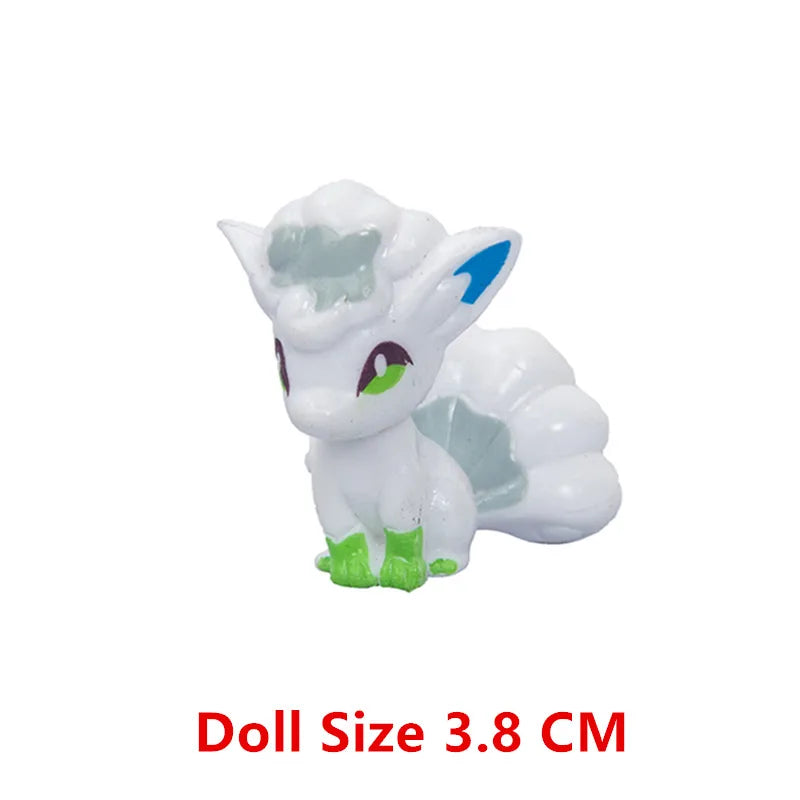 Pokemon 4-13Cm Neue Cartoons Film Anime Figur Pikachu Mewtwo Action Modell Spielzeug