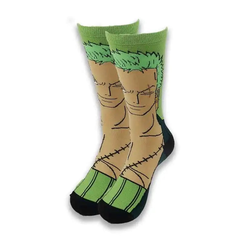 Anime Cosplay Lange Socken – Wadensocken im Hip-Hop-Stil für Männer und Frauen
