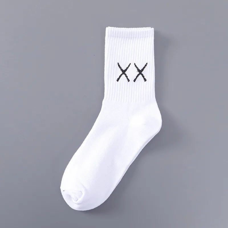 Frühling & Herbst INS Tide Cartoon Tube Socken – Dünne Baumwoll-Sportsocken für Damen & Herren