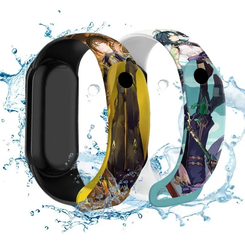 Pokémon & Demon Slayer LED-Uhr – Tanjirou & Nezuko Silikon-Touchscreen, wasserdicht, Sportgeschenk