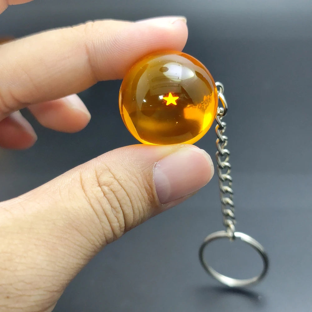 Anime Dragon Ball Keychain Fashion Jewellery Action Figures PVC Key Ring Bag Pendant