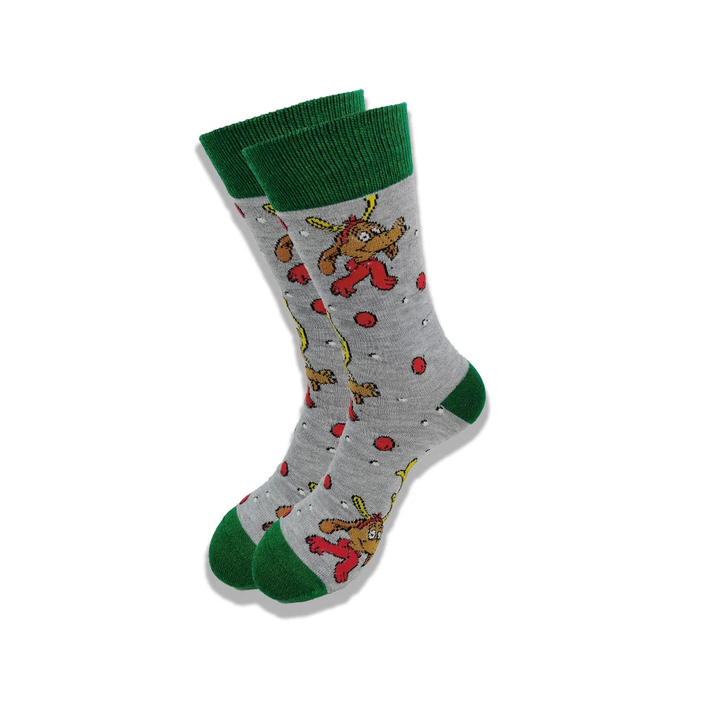 Lustige Socken mit Cartoon-Anime-Motiv – Hip-Hop-Aufdruck, originelle und bequeme Unisex-Skateboard-Crew-Socken