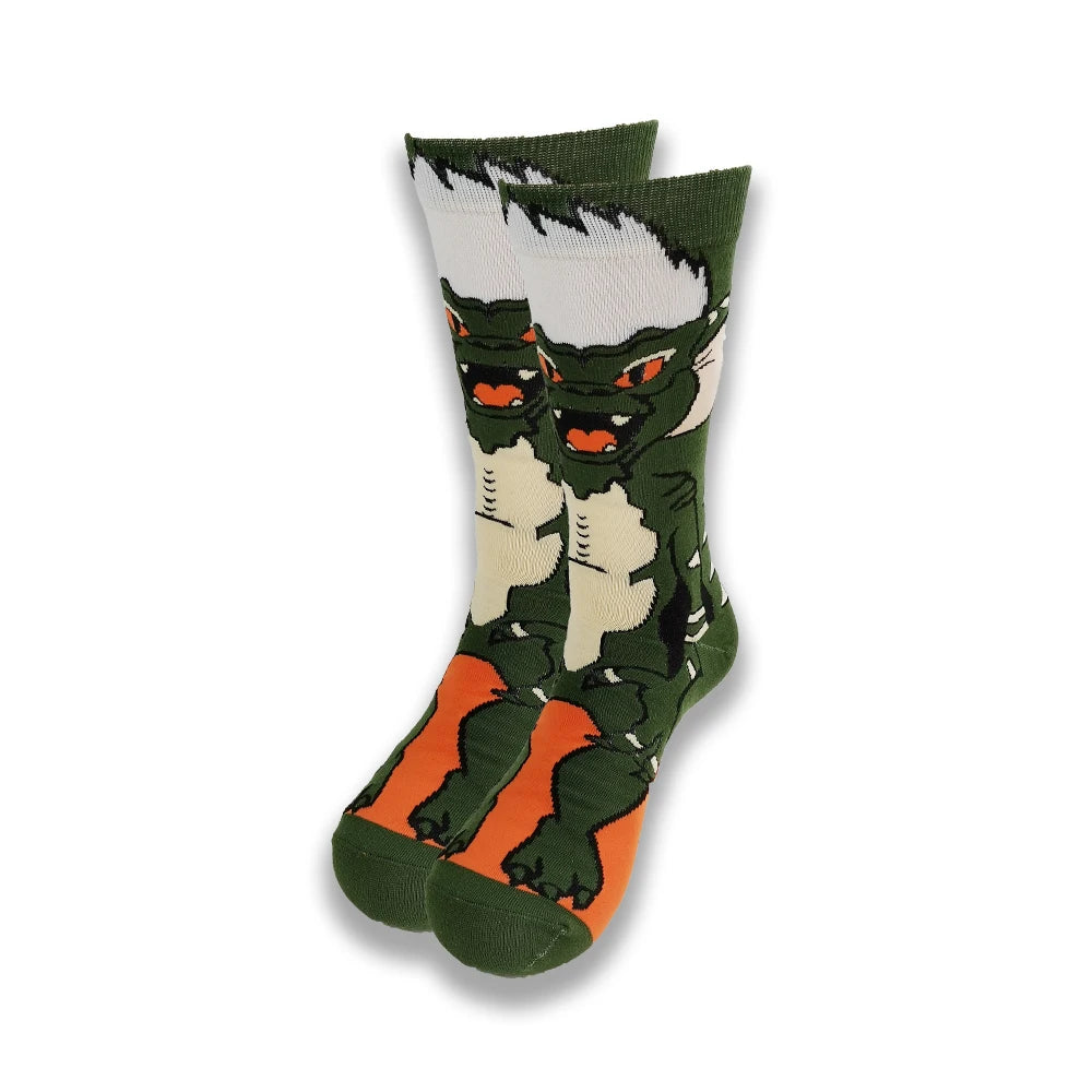 Lustige Socken mit Cartoon-Anime-Print – Personalisierter atmungsaktiver Baumwoll-Hip-Hop-Stil für Männer und Frauen
