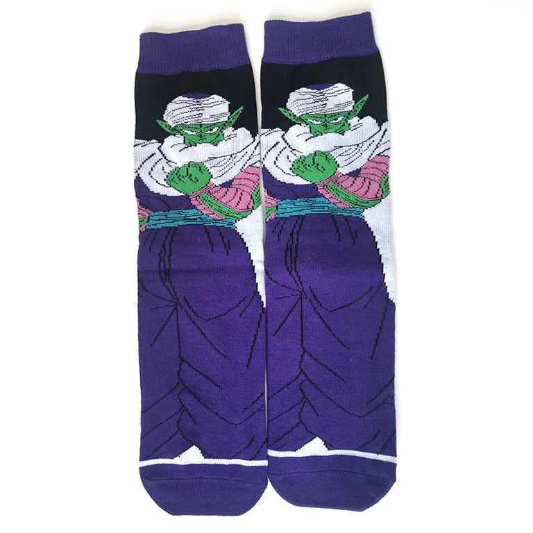 Socken mit Anime-Cartoon-Charakteren für Herren – Cosplay-Skateboard-Stil
