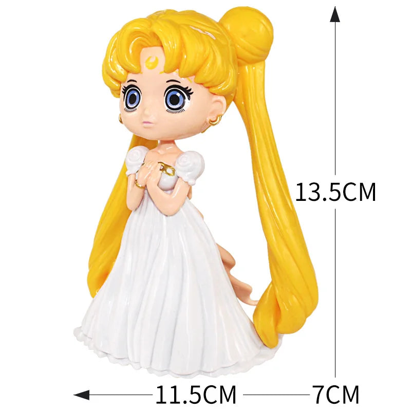 Anime Eternal Sailor Moon Cake Zubehör Actionfigur Autodekoration Kollektion