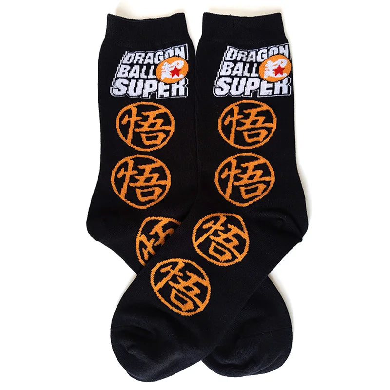 Socken mit Anime-Cartoon-Charakteren für Herren – Cosplay-Skateboard-Stil