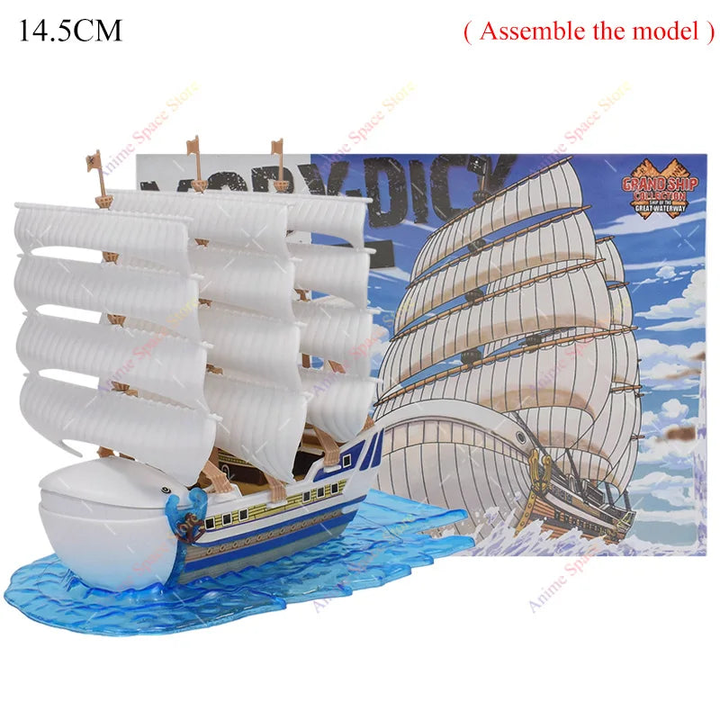 18cm Anime One Piece Figur Piratenschiff Spielzeug Actionfiguren