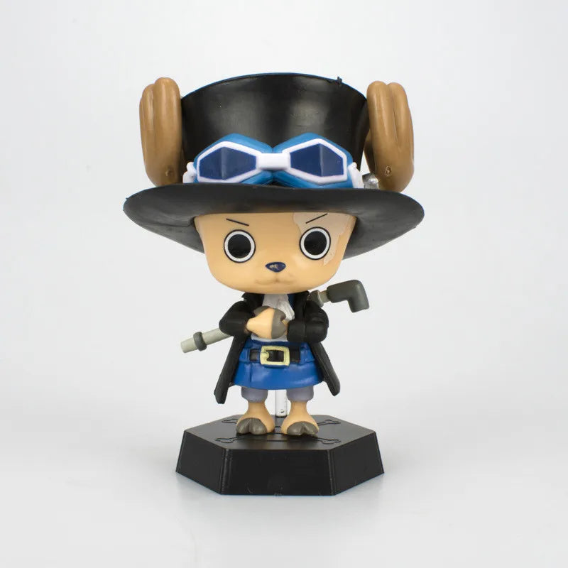 Figurine d'anime One Piece Tony Tony Chopper Cos Luffy Saber Modèle Buggy Jouet Figurine d'action Collectionner Cadeaux