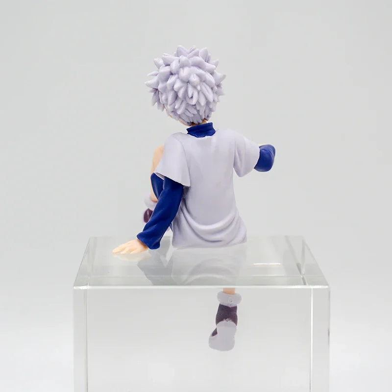 13 cm Hunter x Hunter Gon Freecss & Killua Zoldyck Noodle Stopper Actionfiguren – Sammlerstück aus PVC, Modellpuppenspielzeug