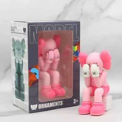 Figurine articulée Cartoon Big Eyes – Ornement de voiture personnalisé et jouet décoratif en cadeau