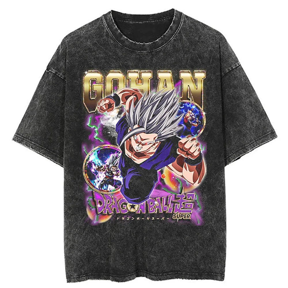 Trendy Harajuku Dragon Ball Streetwear Tee