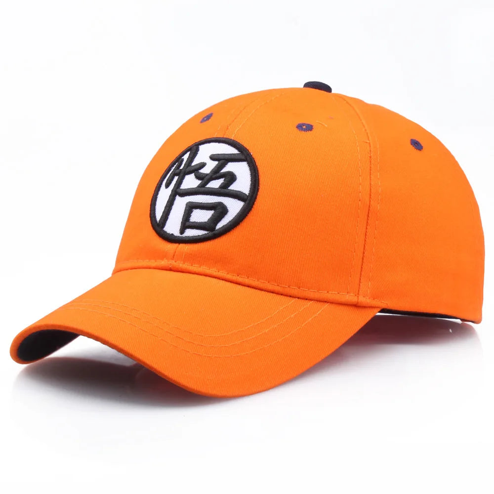 Dragon Ball Z Goku Baseballkappe – verstellbare Anime-Mütze aus Baumwolle für Männer, Frauen und Kinder | Hip Hop