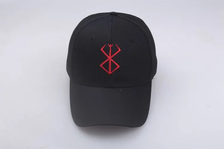Anime-Baseballkappe, Cosplay – bestickte verstellbare Mütze für Unisex, Outdoor-Sport & Requisiten