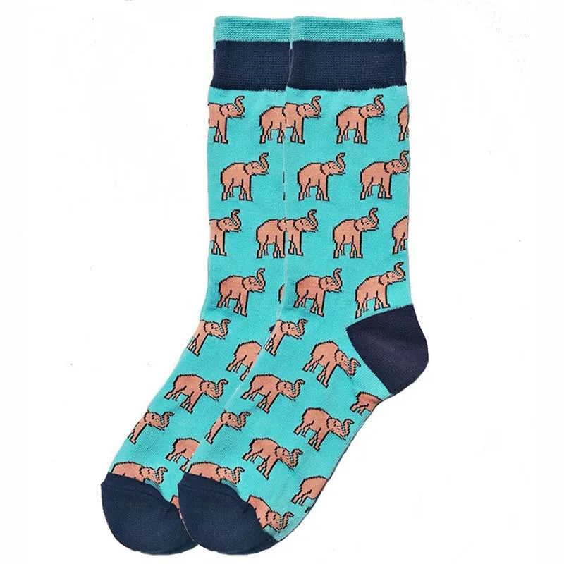 Baumwolle Glücklich Lustige Socken Männer Alien Planet Shark Verrückte Design Sokken