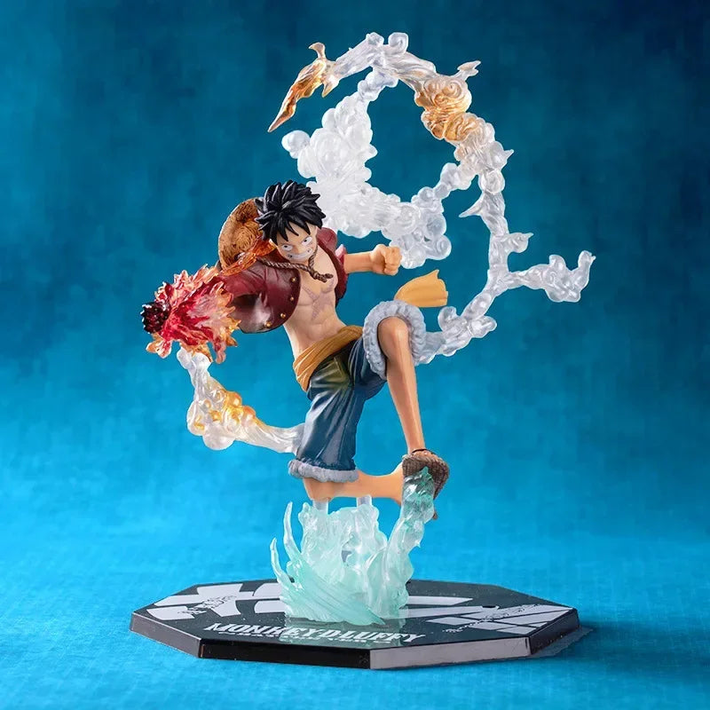One Piece Anime Monkey D. Luffy Roronoa Ace Vinsmoke Sanji Actionfiguren PVC Modell Sammlerstück