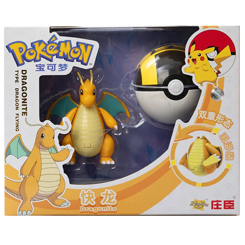 Figurine d'anime Pokémon Charizard Pikachu Gyarados Pocket Monster Figurine Action Toy