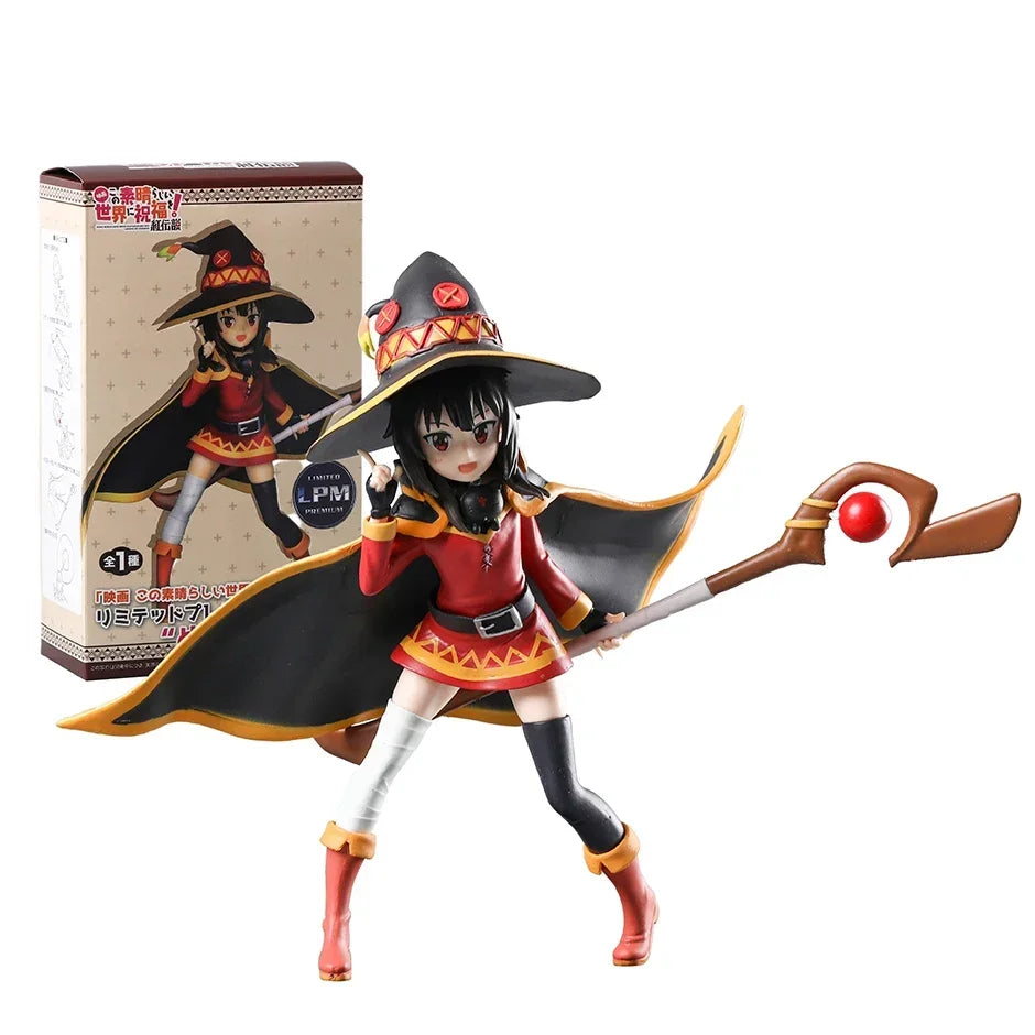 Figurine de Megumin de la légende de Crimson – Modèle de jouet d'anime en PVC et figurine de collection