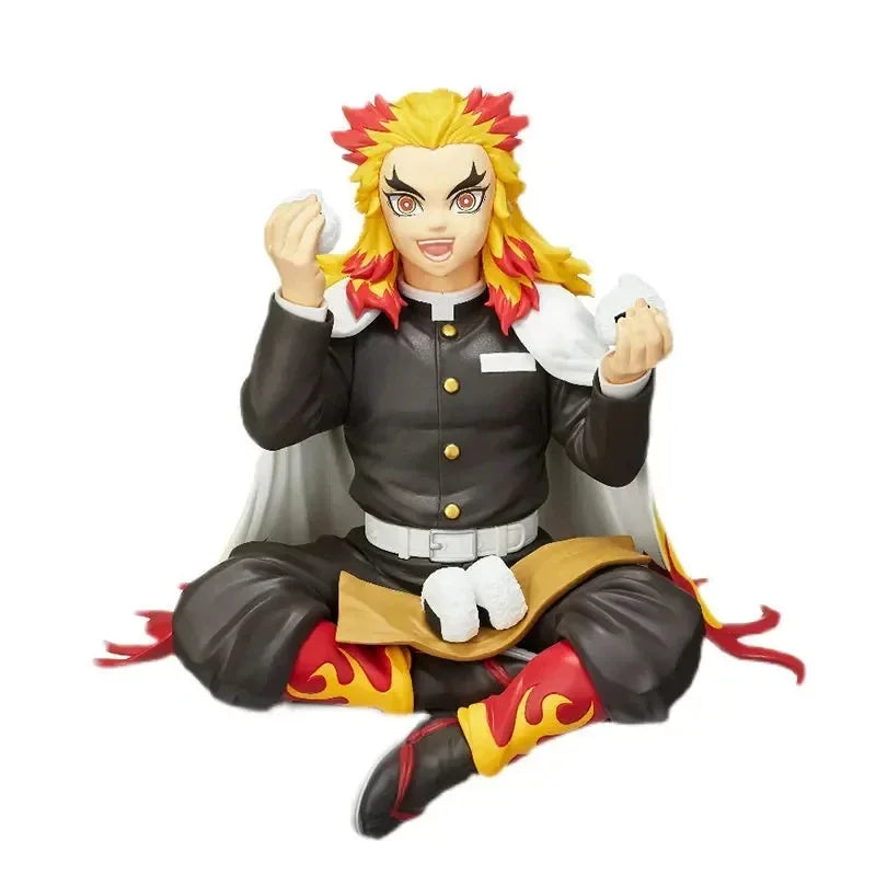Figurines d'action Demon Slayer - Poupées Nezuko, Zenitsu, Giyuu, Kyojuro et Mitsuri de 15 cm | Jouets pour enfants et collectionneurs