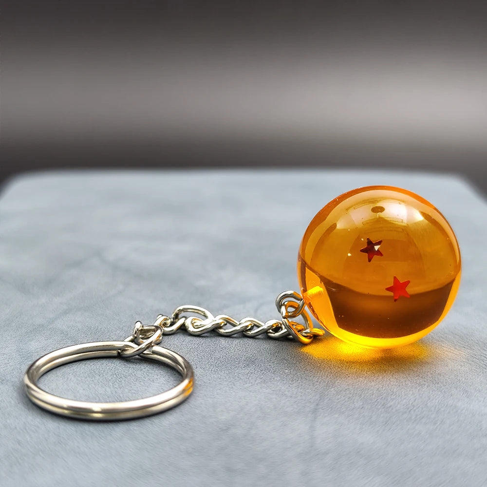 Anime Dragon Ball Keychain Fashion Jewellery Action Figures PVC Key Ring Bag Pendant