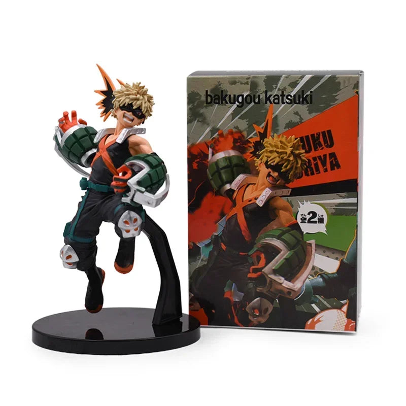 Figurine articulée My Hero Academia 25 cm - Deku, Bakugou, Dabi, All Might | Objet de collection animé
