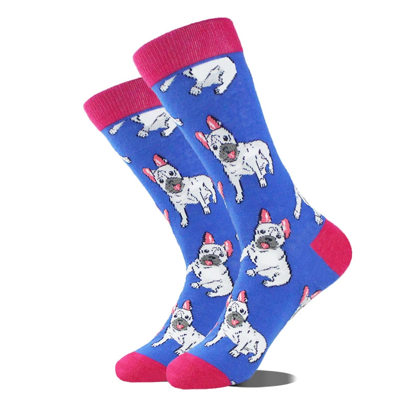 Chaussettes pour hommes Dinosaure Astronaute Planète Crew Harajuku