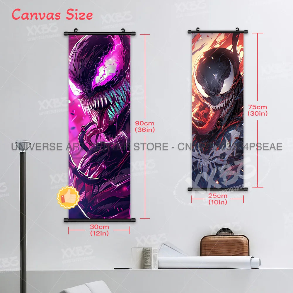 Marvel The Avengers Wall Art Venom Hanging Painting Spider Man
