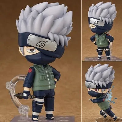 11 cm großes Naruto-Actionfiguren-Set – Uchiha Itachi und Kakashi Akatsuki, Sammler-Dekorationsspielzeug