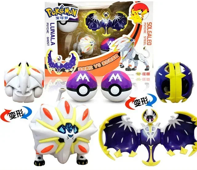 Pokemon Ball Variante Spielzeug Modell Pikachu Jenny Schildkröte Tasche Monster Action Figur Spielzeug