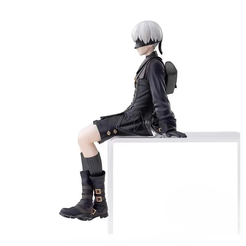 Nier Automata 2B A2 9S Sitzposition Spielfigur Mechanische Lebensform Statue Sammlung Spielzeug Geschenke
