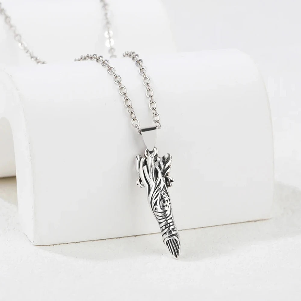 Jujutsu Kaisen Ryomen Sukuna & Satoru Gojo Halskette – Prison Realm Cosplay Anhänger, Unisex Schmuck Geschenk