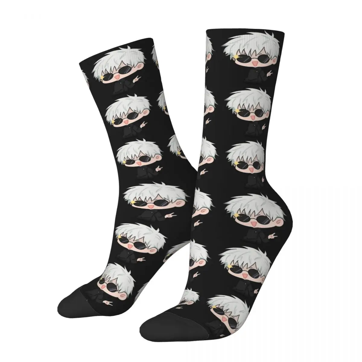 Jujutsu Kaisen Anime Socken, Satoru Gojo Unisex Socken W