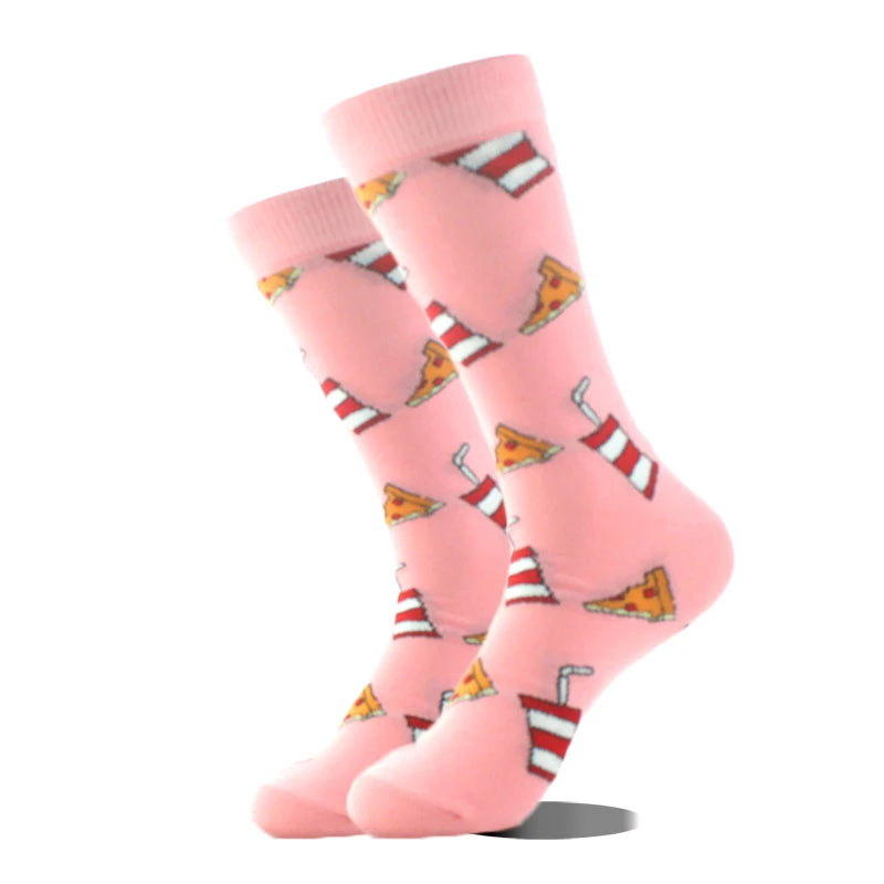 Design Ente Lustige Socken Männer Glücklich Musik Bier Zahn Panda Pinguin