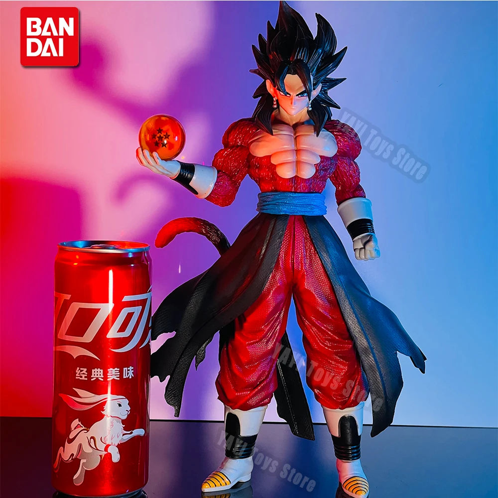 29 cm große Dragon Ball Gogeta SSJ4-Figur – Super-Saiyajin 4, Goku & Vegeta-Modell