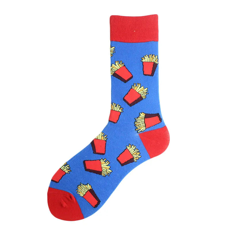 Happy Design Lustige Socken Schaf Bier Dinosaurier Muster