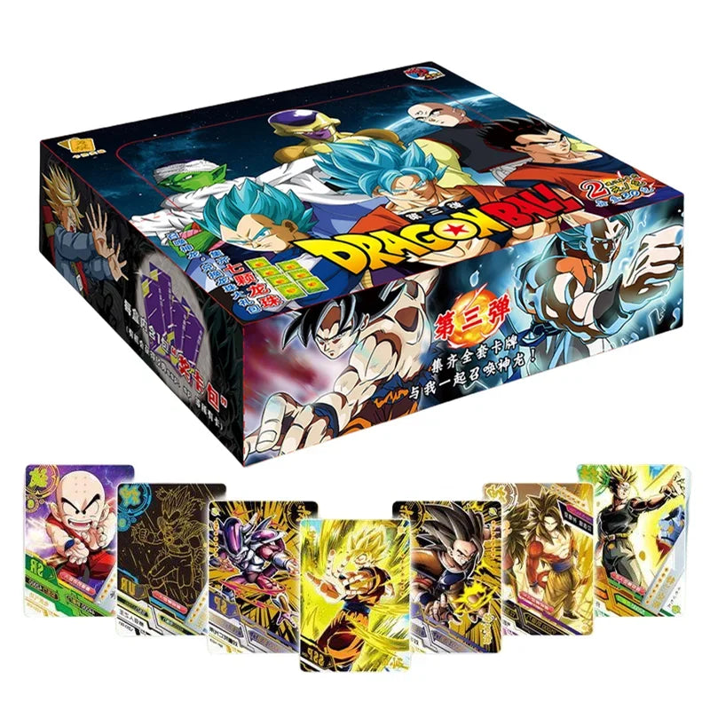 Dragon Ball Cards Anime Trading Battle Booster Box Game Children Collection Card Toy